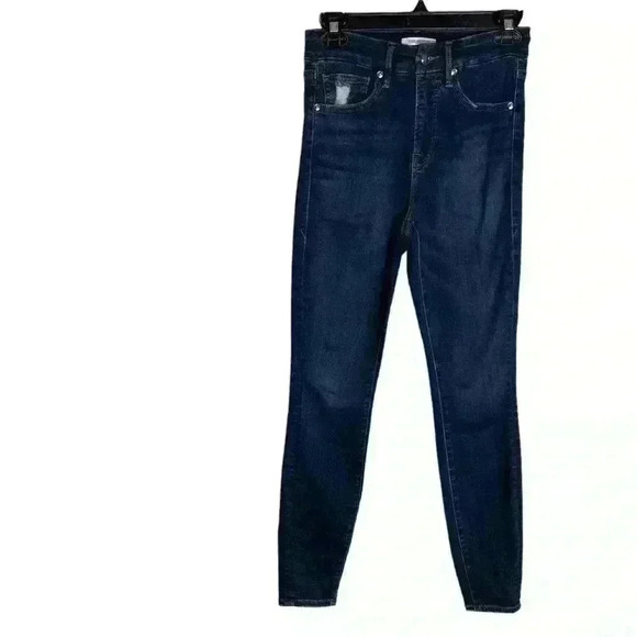Good American Good Waist Extreme V Skinny Jeans Size 2/26 - Picture 2 of 8